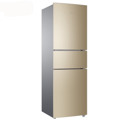 海爾 Haier BCD-206STPP 三門節(jié)能冰箱 定頻直冷 206L 森林棕色 550*564*1739mm  計(jì)價(jià)單位：臺