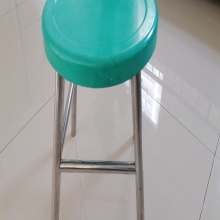 企普 28*40*35cm 不銹鋼凳子 綠色 計價單位：把