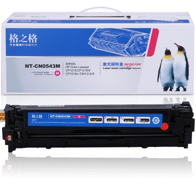 格之格 CB543A硒鼓 NT-CN0543M適用惠普CP1215 CP1514 1518ni佳能MF8080CN 8040CN 紅色 計(jì)價(jià)單位：個(gè)
