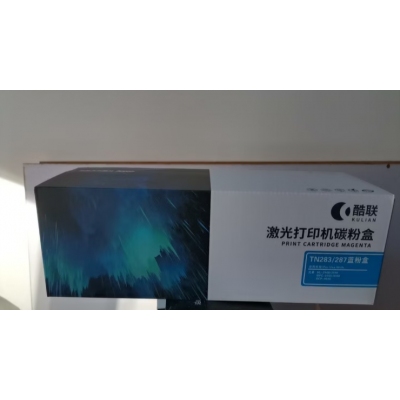  酷聯(lián)TN283 1300頁(yè)適用兄弟HL-3160CDW/HL-3190CDW粉盒（計(jì)價(jià)單位：個(gè)）藍(lán)色