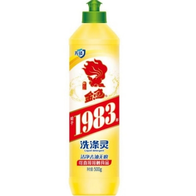 金魚 洗滌靈 洗潔精  500g計(jì)價(jià)單位：瓶