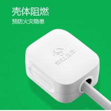 公牛插頭 GNT-10S三腳10A插頭